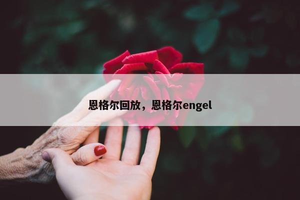 恩格尔回放，恩格尔engel