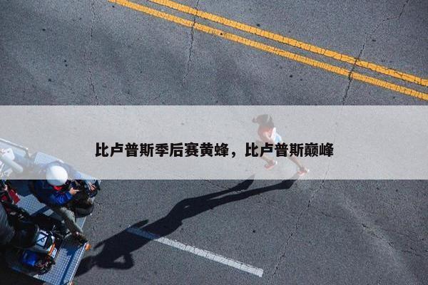 比卢普斯季后赛黄蜂，比卢普斯巅峰