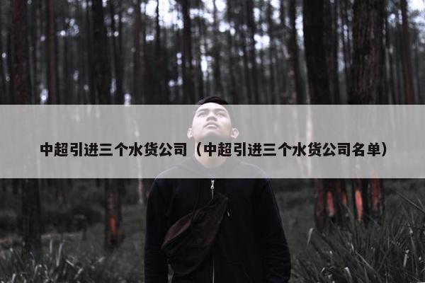 中超引进三个水货公司（中超引进三个水货公司名单）