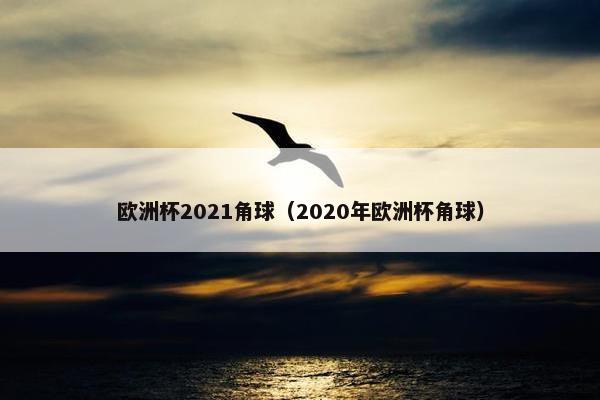 欧洲杯2021角球（2020年欧洲杯角球）