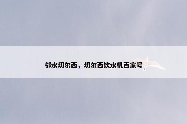 邻水切尔西，切尔西饮水机百家号