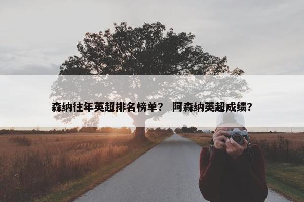 森纳往年英超排名榜单？ 阿森纳英超成绩？