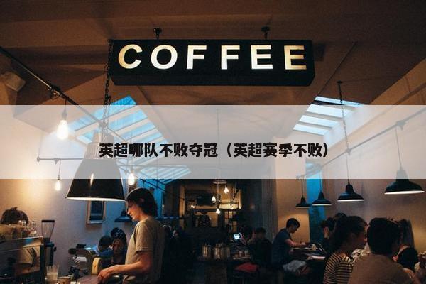 英超哪队不败夺冠（英超赛季不败）