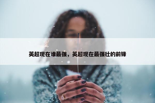 英超现在谁最强，英超现在最强壮的前锋
