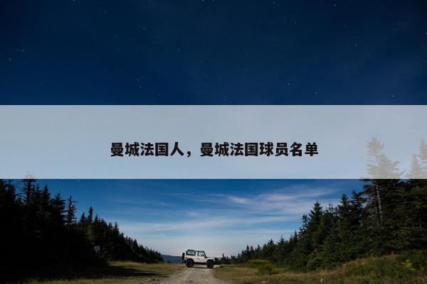 曼城法国人，曼城法国球员名单