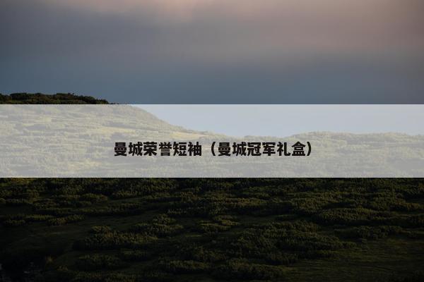 曼城荣誉短袖（曼城冠军礼盒）