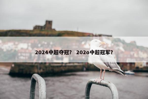 2024中超夺冠？ 202o中超冠军？