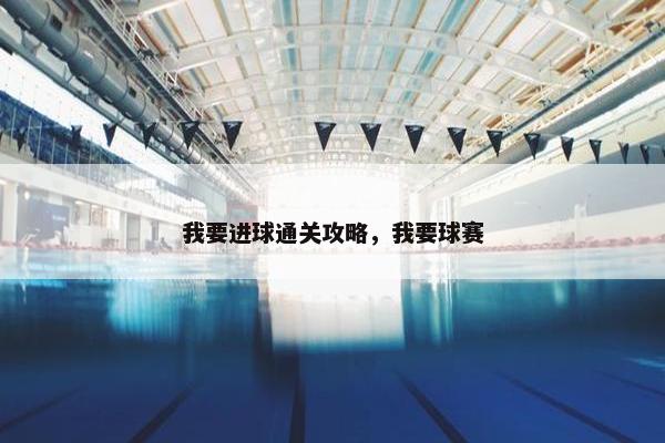 我要进球通关攻略，我要球赛