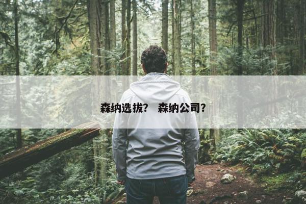 森纳选拔？ 森纳公司？