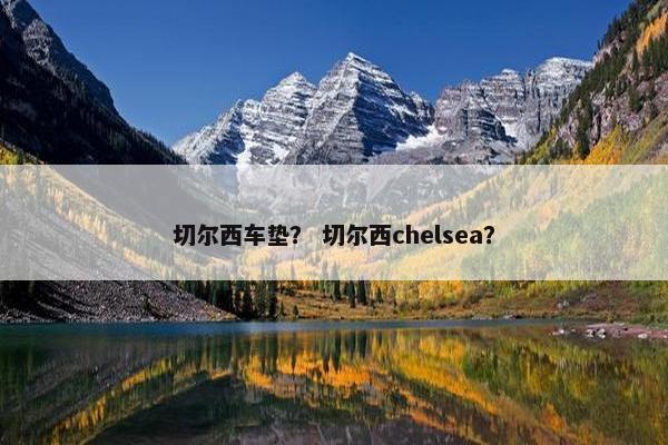 切尔西车垫？ 切尔西chelsea？