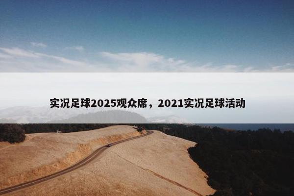 实况足球2025观众席，2021实况足球活动