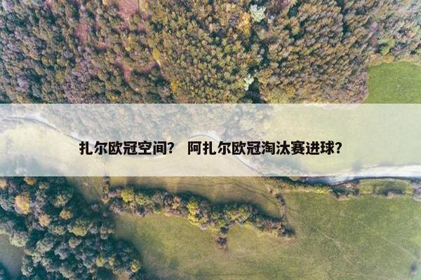 扎尔欧冠空间？ 阿扎尔欧冠淘汰赛进球？