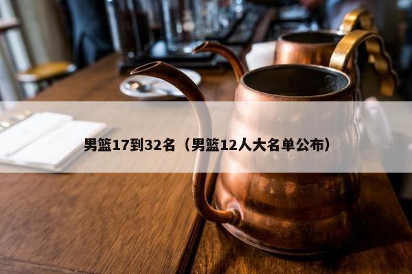 男篮17到32名（男篮12人大名单公布）