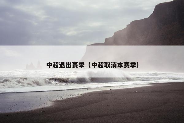 中超退出赛季（中超取消本赛季）